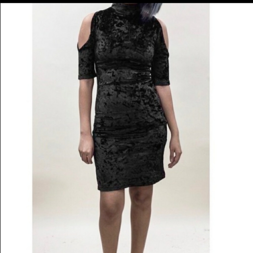 Crushed Velvet Bodycon Crushed Velvet
